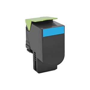 Lexmark 80C0X20 cartucho de tóner 1 pieza(s) Original Cian