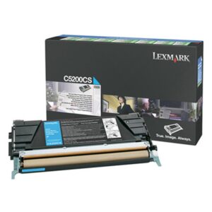 Lexmark C5200CS cartucho de tóner 1 pieza(s) Original Cian