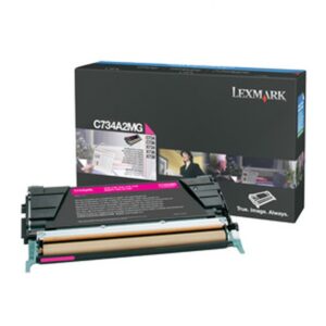 Lexmark C734A2MG cartucho de tóner Original Magenta