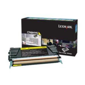 Lexmark C748H3YG cartucho de tóner 1 pieza(s) Original Amarillo