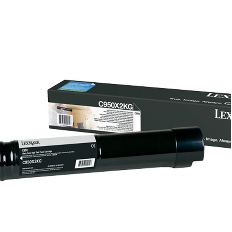 Lexmark C950X2KG cartucho de tóner 1 pieza(s) Original Negro