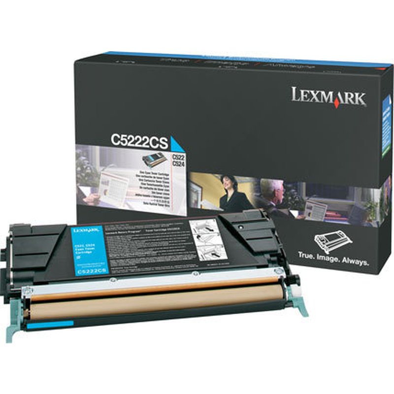 Lexmark Cyan Toner Cartridge for C52x cartucho de tóner Original Cian Lexmark Cyan Toner Cartridge for C52x cartucho de tóner Original Cian