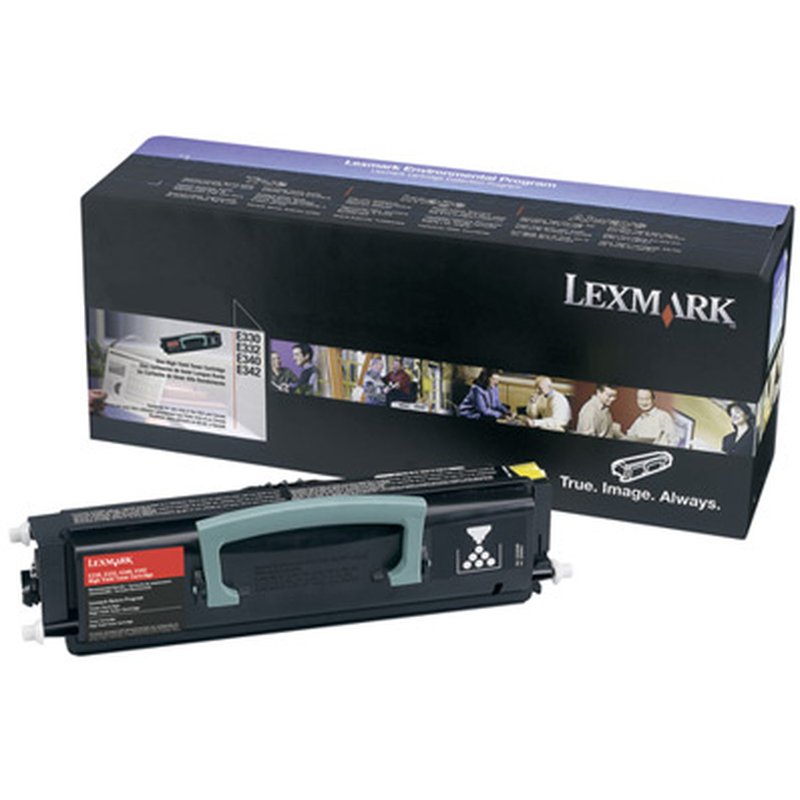 Lexmark E33X, E34X High Yield Toner Cartridge cartucho de tóner Original Negro