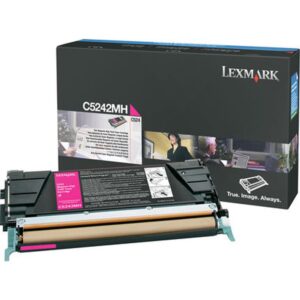 Lexmark Magenta High Yield Toner Cartridge for C524 cartucho de tóner Original