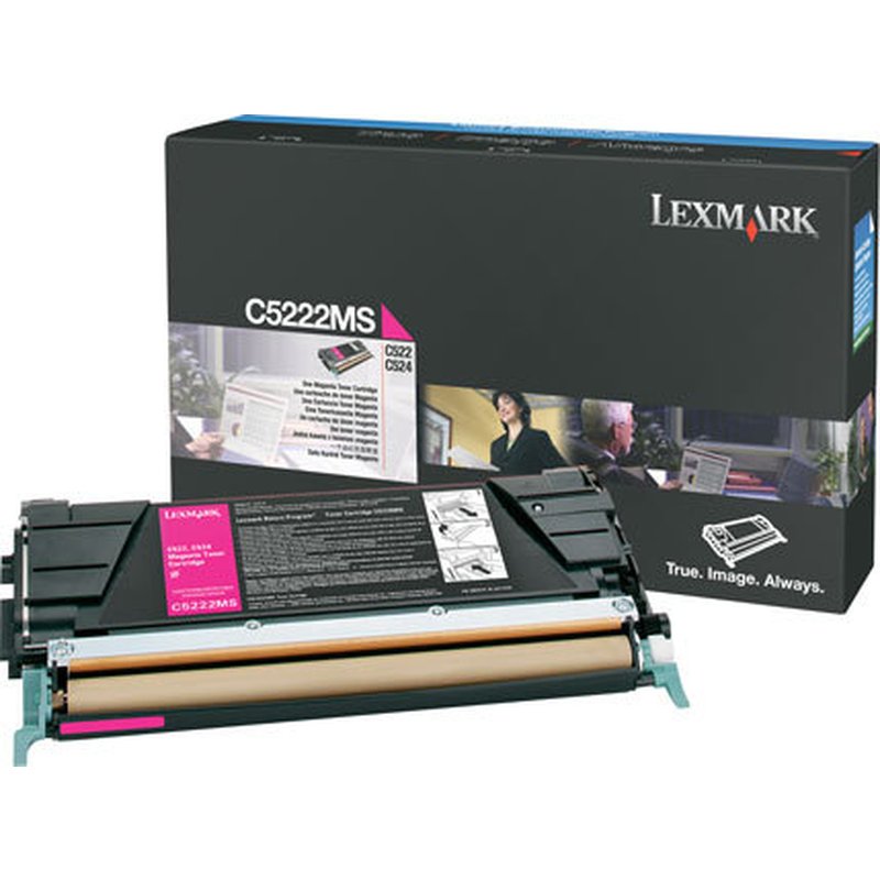 Lexmark Magenta Toner Cartridge for C52x cartucho de tóner Original