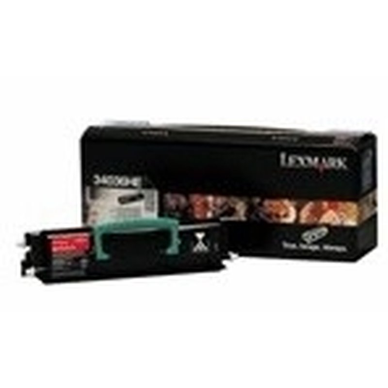 Lexmark Toner Cartridge for E33/E34 series cartucho de tóner Original Negro