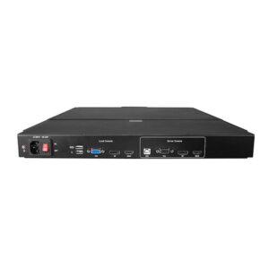 Lindy 21710 consola de rack 43,2 cm (17") 1920 x 1080 Pixeles Metal Negro 1U