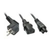 Lindy 30047 cable de transmisión Negro C13 acoplador C5 acoplador
