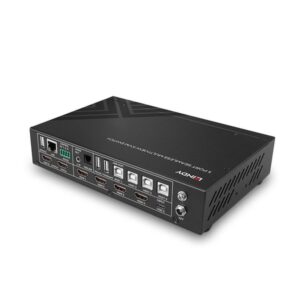Lindy 32330 interruptor KVM Negro