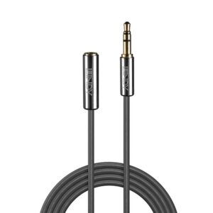 Alternative view of Lindy 35327 cable de audio 1 m 3,5mm Antracita