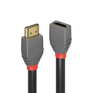 Lindy 36475 cable HDMI 0,5 m HDMI tipo A (Estándar) Negro