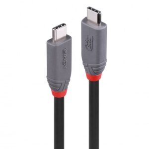 Lindy 36956 cable USB 0,8 m USB4 Gen 3x2 USB C Negro