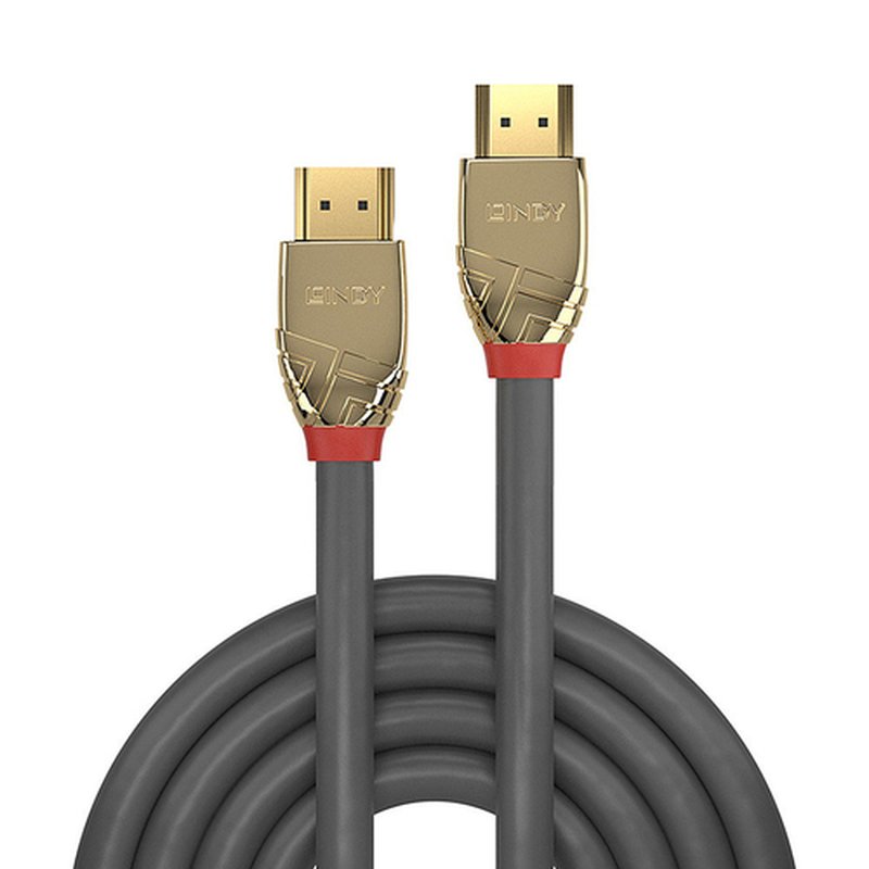 Lindy 37602 cable HDMI 2 m HDMI tipo A (Estándar) Gris Lindy 37602 cable HDMI 2 m HDMI tipo A (Estándar) Gris - Imagen 2