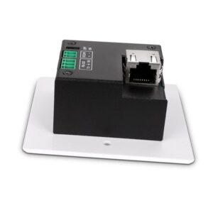 Lindy 38347 extensor audio/video Transmisor de señales AV Negro, Blanco