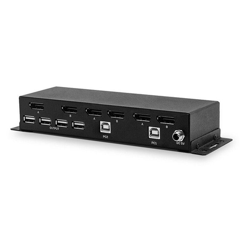 Lindy 39306 interruptor KVM Negro Lindy 39306 interruptor KVM Negro - Imagen 3