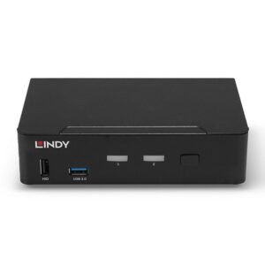 Lindy 39312 interruptor KVM Negro Lindy 39312 interruptor KVM Negro