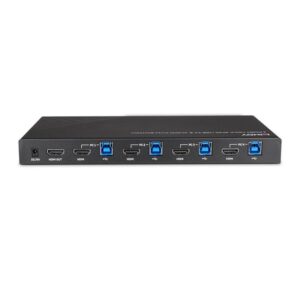 Lindy 39313 interruptor KVM Negro