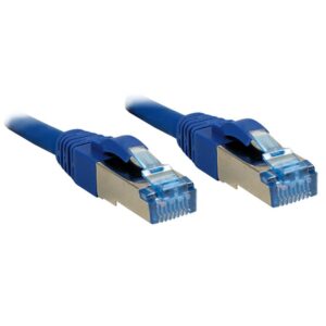 Lindy 3m Cat.6A S/FTP cable de red Azul Cat6a S/FTP (S-STP)