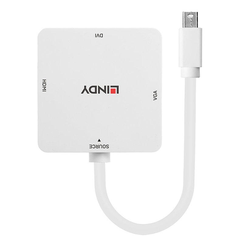 Lindy 41035 adaptador de cable de vídeo 0,2 m Blanco Lindy 41035 adaptador de cable de vídeo 0,2 m Blanco - Imagen 2