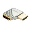 Lindy 41507 cambiador de género para cable HDMI Cromo