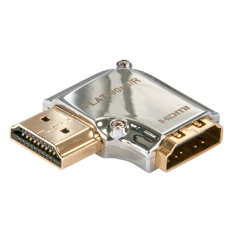 Lindy 41507 cambiador de género para cable HDMI Cromo - Imagen 2