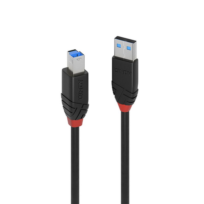 Lindy 43227 cable USB 10 m USB 3.2 Gen 1 (3.1 Gen 1) USB A USB B Negro Lindy 43227 cable USB 10 m USB 3.2 Gen 1 (3.1 Gen 1) USB A USB B Negro