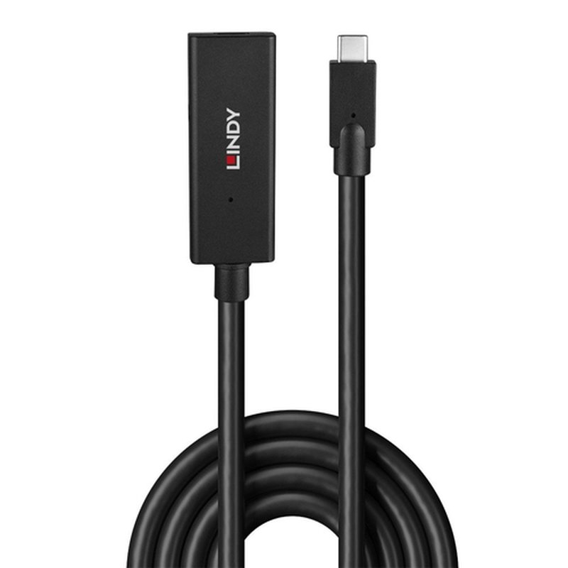 Lindy 43364 cable USB 5 m USB 3.2 Gen 2 (3.1 Gen 2) USB C Negro - Imagen 2