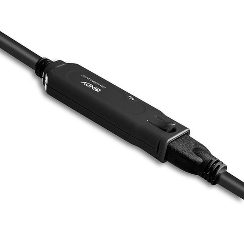 Lindy 43405 cable USB USB 3.2 Gen 2 (3.1 Gen 2) 5 m USB C Negro - Imagen 3