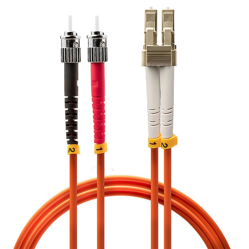 Lindy 46491 cable de fibra optica 2 m LC ST OM2 Naranja - Imagen 2