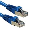 Lindy 47146 cable de red Azul 0,5 m Cat6a S/FTP (S-STP)