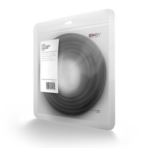 Lindy 47571 cable de red Negro 1 m Cat6 U/FTP (STP)