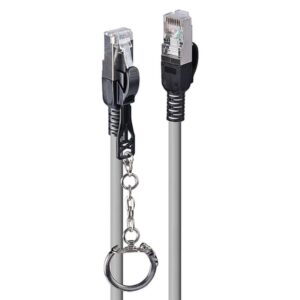 Lindy 47606 cable de red Gris 5 m Cat6a S/FTP (S-STP)