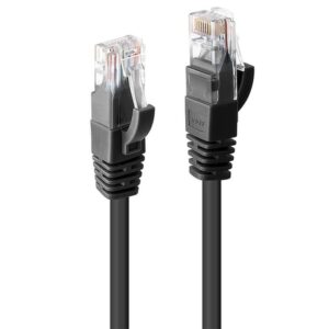 Lindy 48081 cable de red Negro 7,5 m Cat6 U/UTP (UTP)