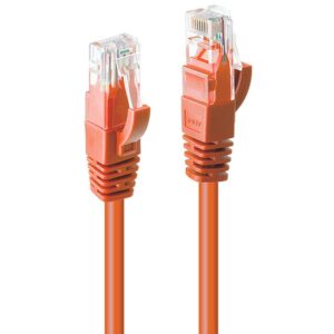 Lindy 48108 cable de red Naranja 2 m Cat6 U/UTP (UTP)