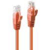 Lindy 48112 cable de red Naranja 10 m Cat6 U/UTP (UTP)
