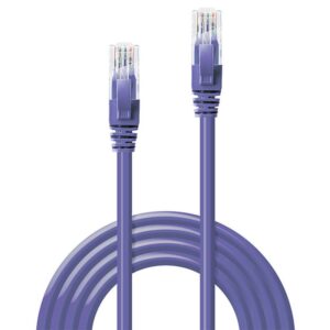 Alternative view of Lindy 48122 cable de red Violeta 1 m Cat6 U/UTP (UTP)