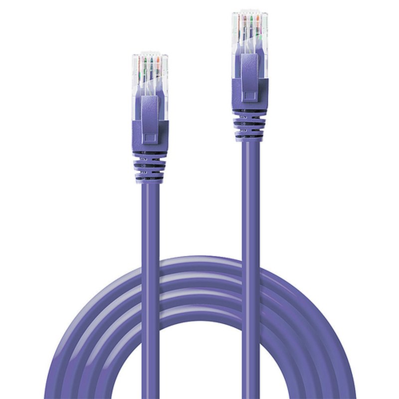 Lindy 48126 cable de red Violeta 7,5 m Cat6 U/UTP (UTP) Lindy 48126 cable de red Violeta 7,5 m Cat6 U/UTP (UTP) - Imagen 2