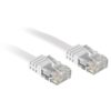 Lindy 5m Cat.6 cable de red Blanco Cat6
