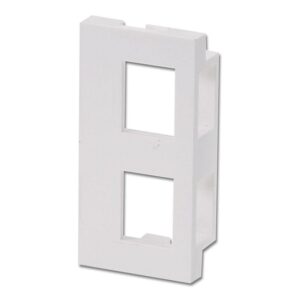 Lindy 60552 placa de pared y cubierta de interruptor Blanco