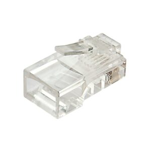Alternative view of Lindy 62405 conector RJ-45 Transparente