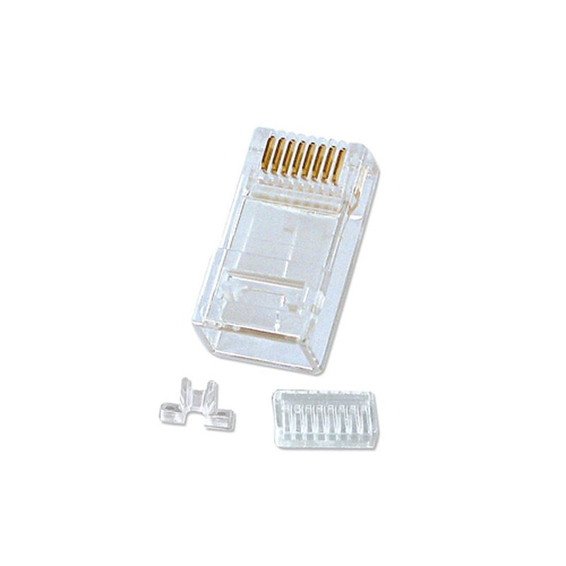 Lindy 62430 conector RJ-45 8-pin cat.6 Transparente Lindy 62430 conector RJ-45 8-pin cat.6 Transparente