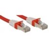 Lindy Cat.6 (A) SSTP / S/FTP PIMF Premium 15.0m cable de red Rojo 15 m