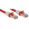 Lindy Cat.6 (A) SSTP / S/FTP PIMF Premium 30.0m cable de red Rojo 30 m