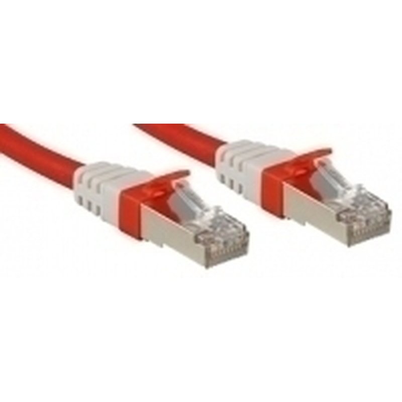 Lindy Cat.6 (A) SSTP / S/FTP PIMF Premium 30.0m cable de red Rojo 30 m