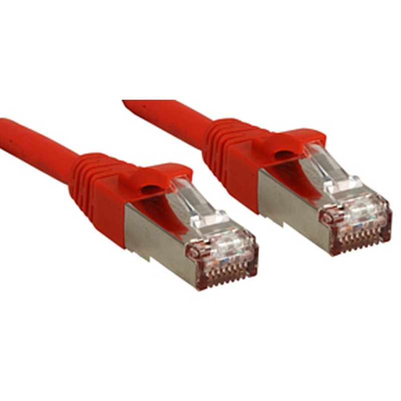 Lindy Cat.6 S/FTP 1.0m cable de red Rojo 1 m Cat6 SF/UTP (S-FTP)