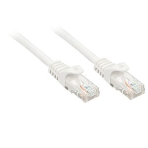 Lindy RJ-45/RJ-45 Cat.6 0.3m cable de red Blanco 0,3 m Cat6 U/UTP (UTP)
