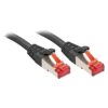 Lindy RJ-45 Cat.6 S/FTP 30m cable de red Negro Cat6 S/FTP (S-STP)