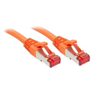 Lindy Rj45/Rj45 Cat6 0.3m cable de red Naranja 0,3 m S/FTP (S-STP)
