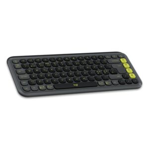 Logitech POP Icon Combo teclado Ratón incluido Universal Bluetooth QZERTY Danés, Noruego, Sueco Grafito, Verde