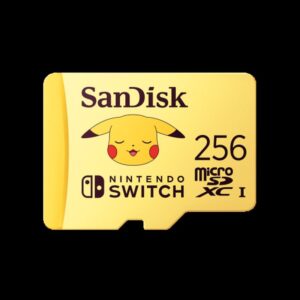 MicroSD Nintendo Pokemon Pikachu 256GB